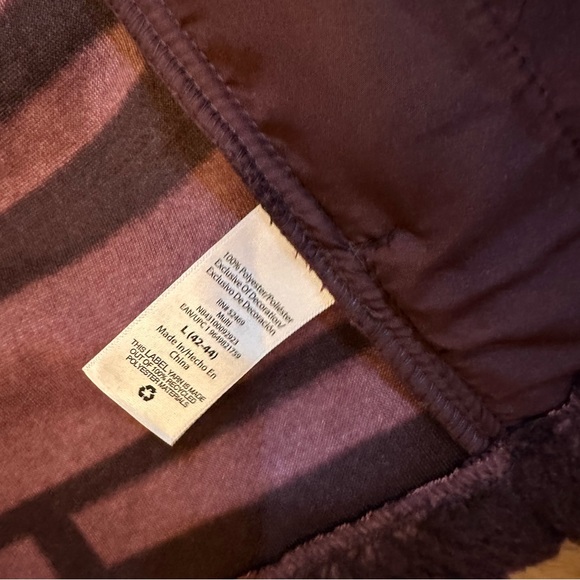 No Boundaries Women’s Fleece Zip up Oversized Large - Picture 6 of 6